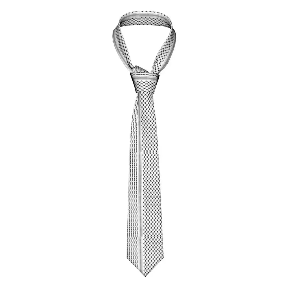 White Kufiya Tie