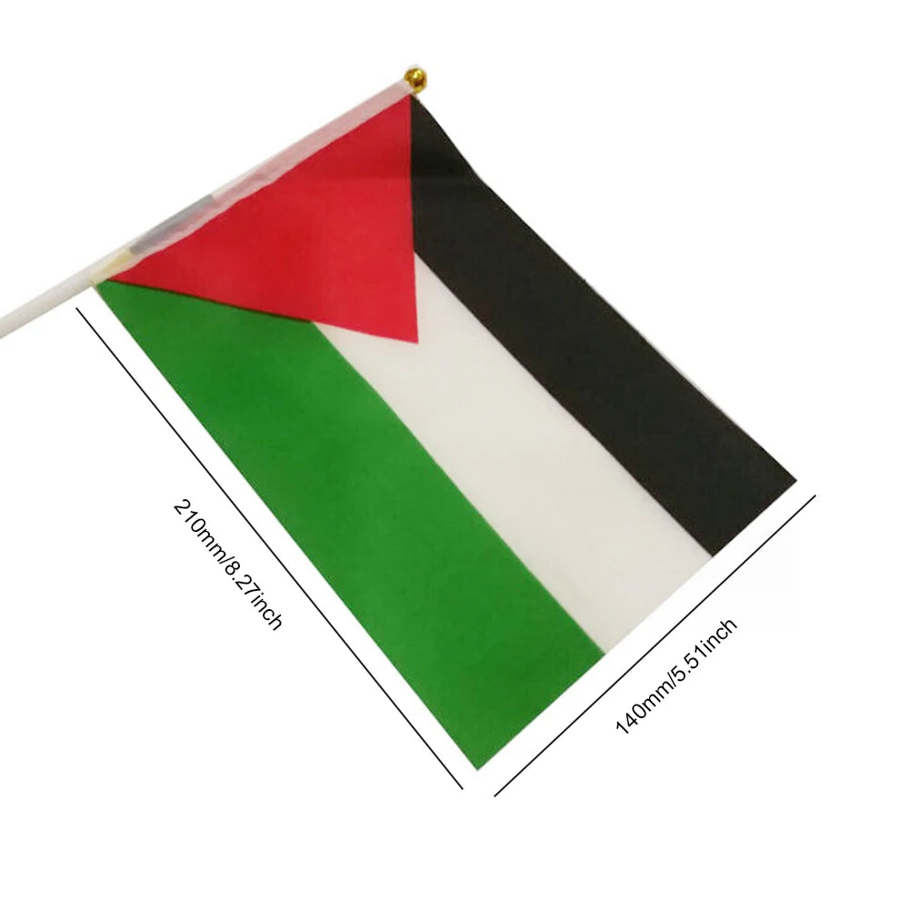 30-150Pcs Small Palestinian Flag