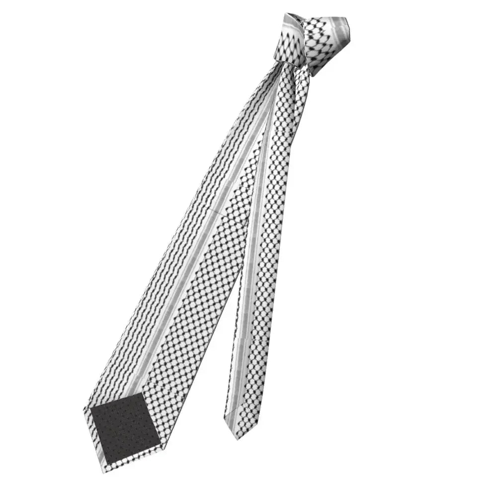 White Kufiya Tie
