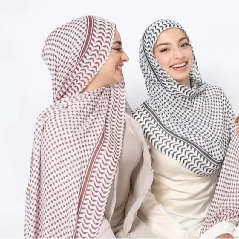 Kufiya Print Hijab