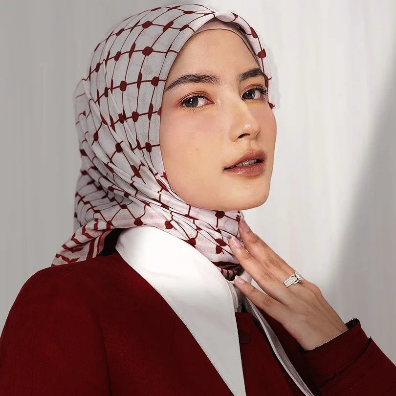 Kufiya Print Hijab