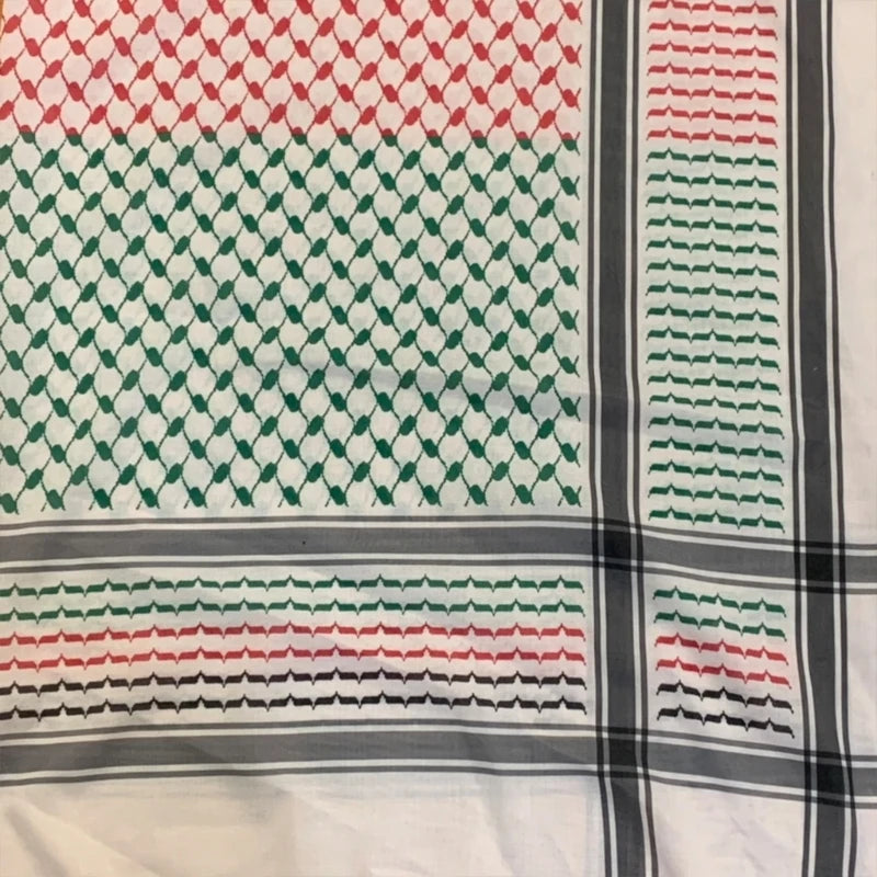Kufiya- Palestine Colors