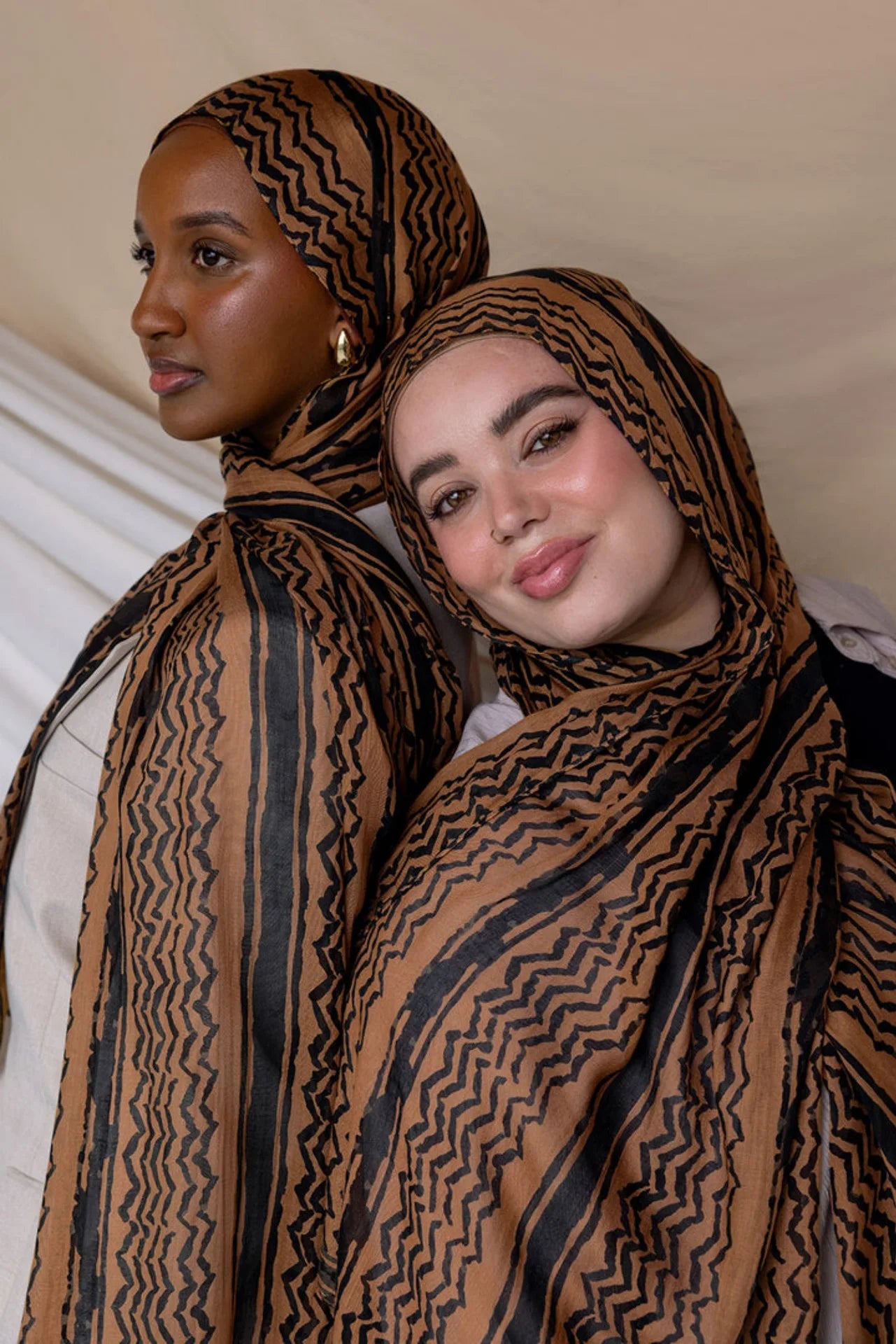 Kufiya Print Hijab
