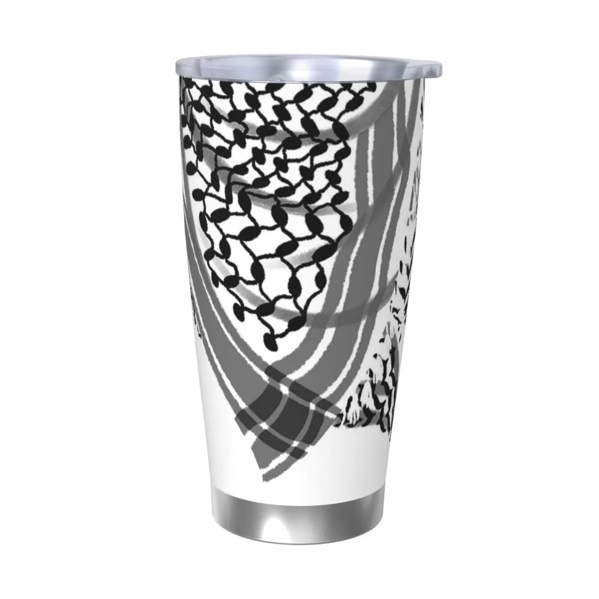 Keffiyeh Insulated Tumbler with Lid Vacuum Thermal Mug Outdoor Portable Car Bottle Cups, 20oz