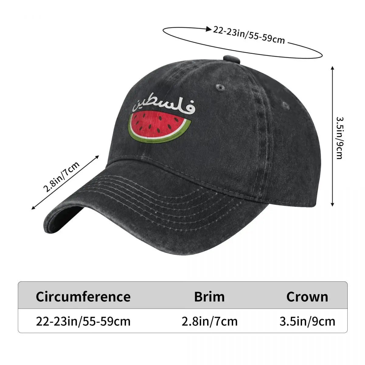 Watermelon Baseball Cap