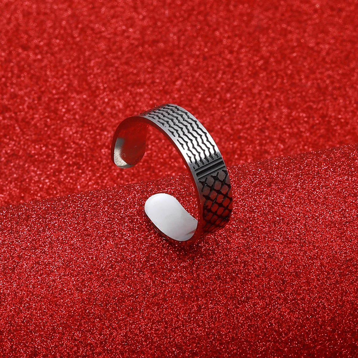 Stainless Steel Arabic Ring Jewelry For Women Men in Arab Jewelry