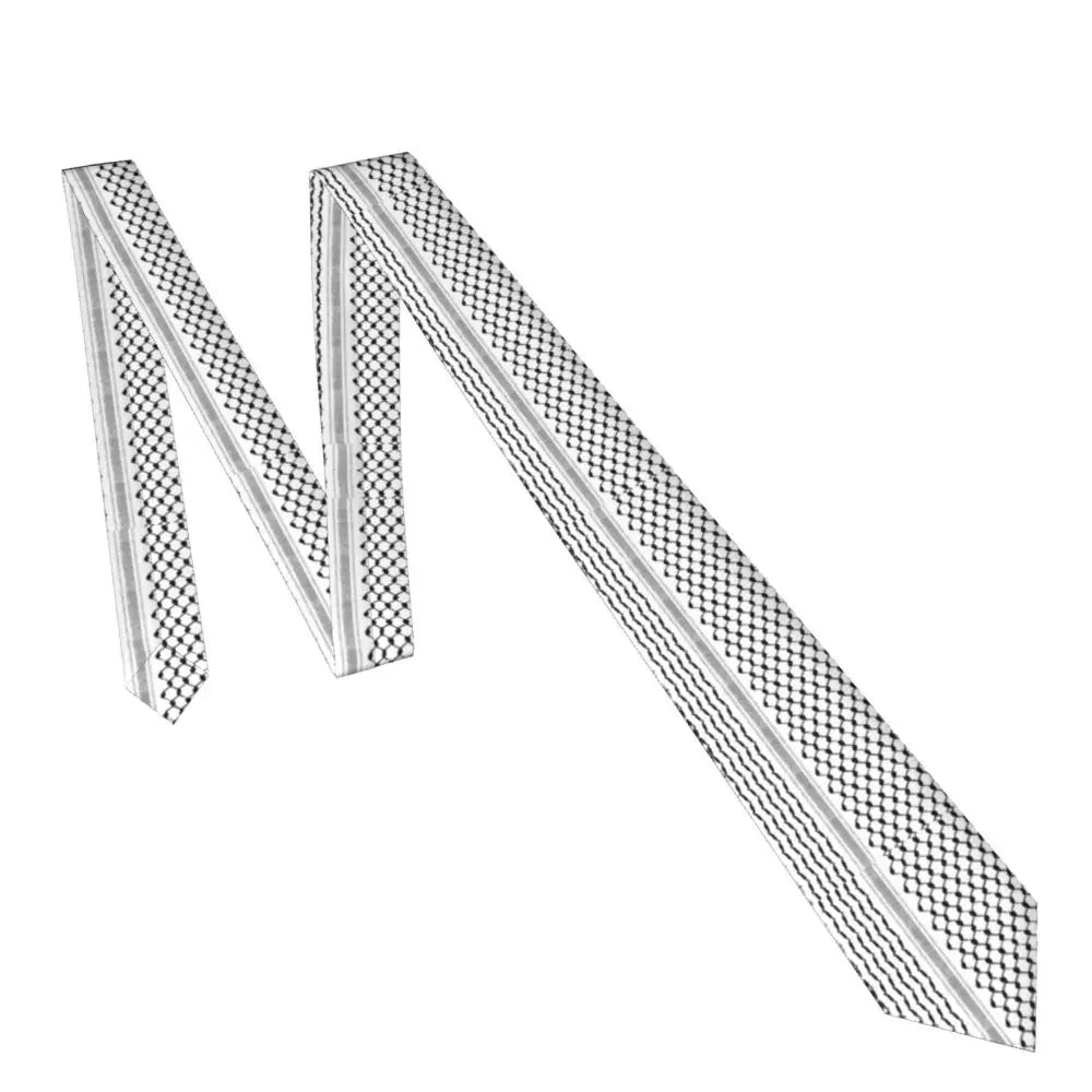 White Kufiya Tie