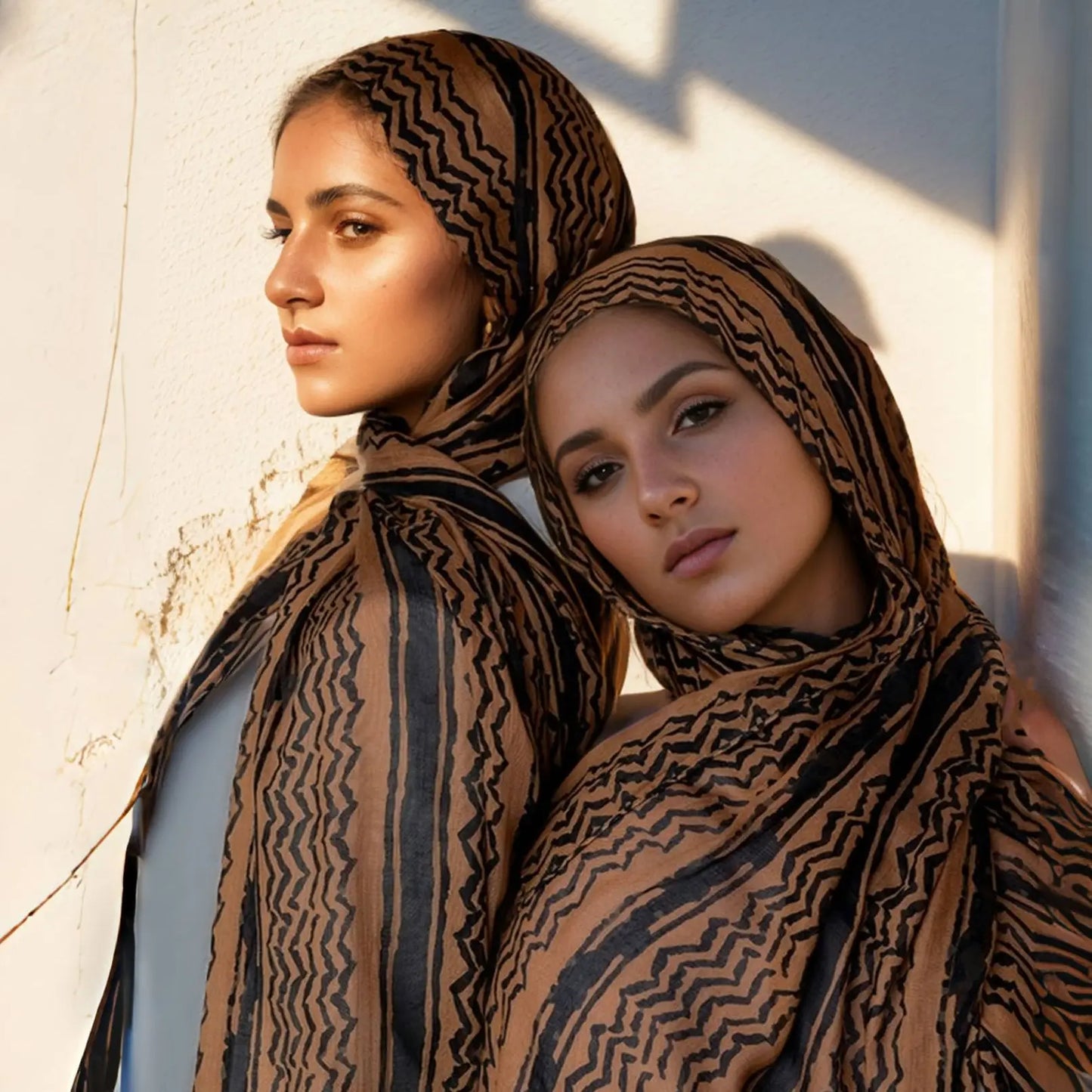 Kufiya Print Hijab