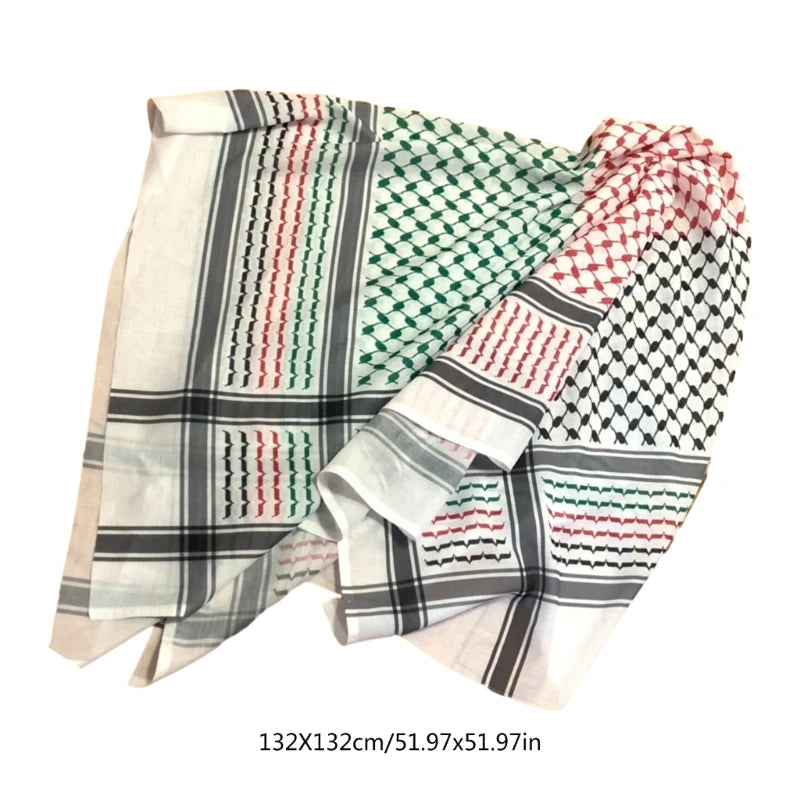 Kufiya- Palestine Colors