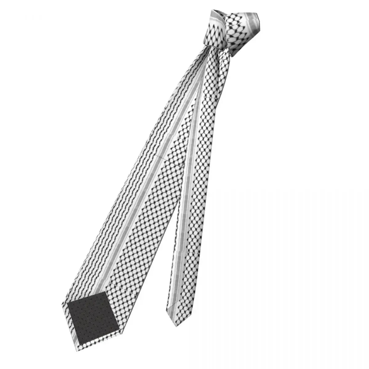 White Kufiya Tie