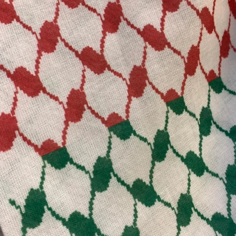 Kufiya- Palestine Colors