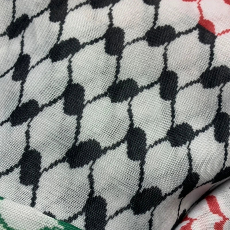 Kufiya- Palestine Colors