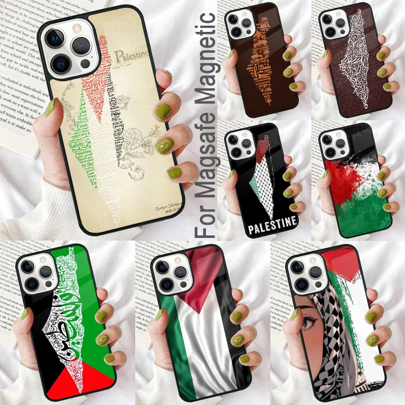 Palestine Inspired Cases For iPhone 15 & 16