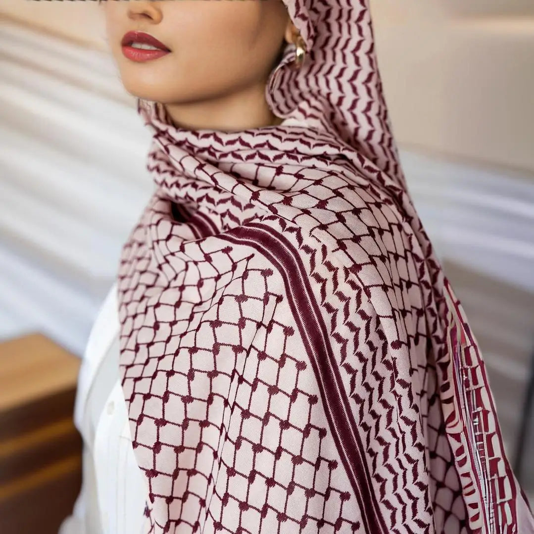Kufiya Print Hijab