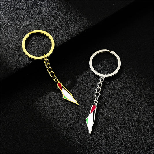 Palestine Flag Keychain