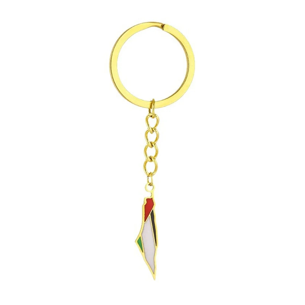 Palestine Flag Keychain