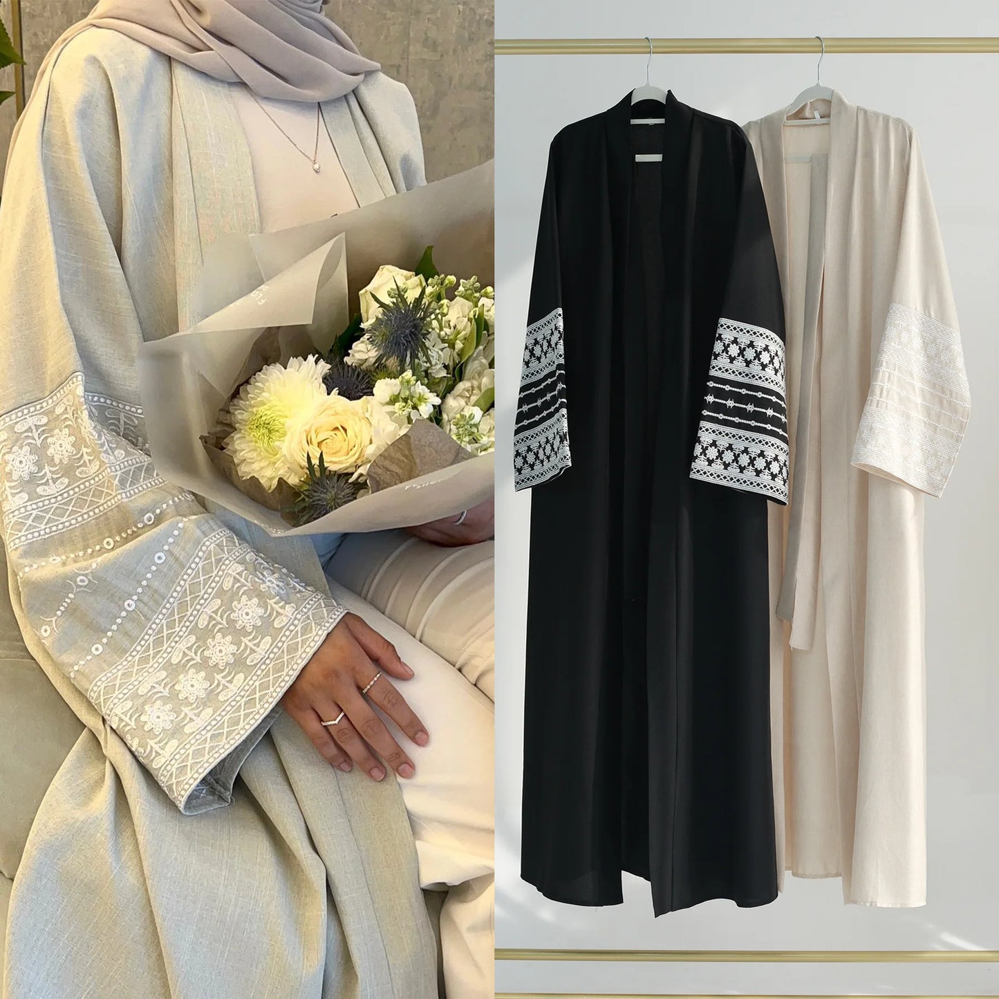 Embroidery Abaya