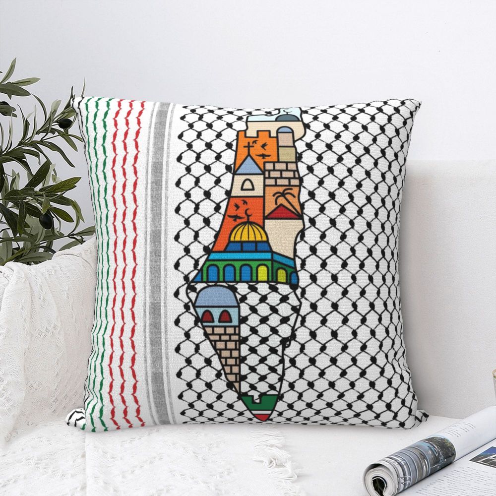 Palestine's Luxury Throw Pillow Case