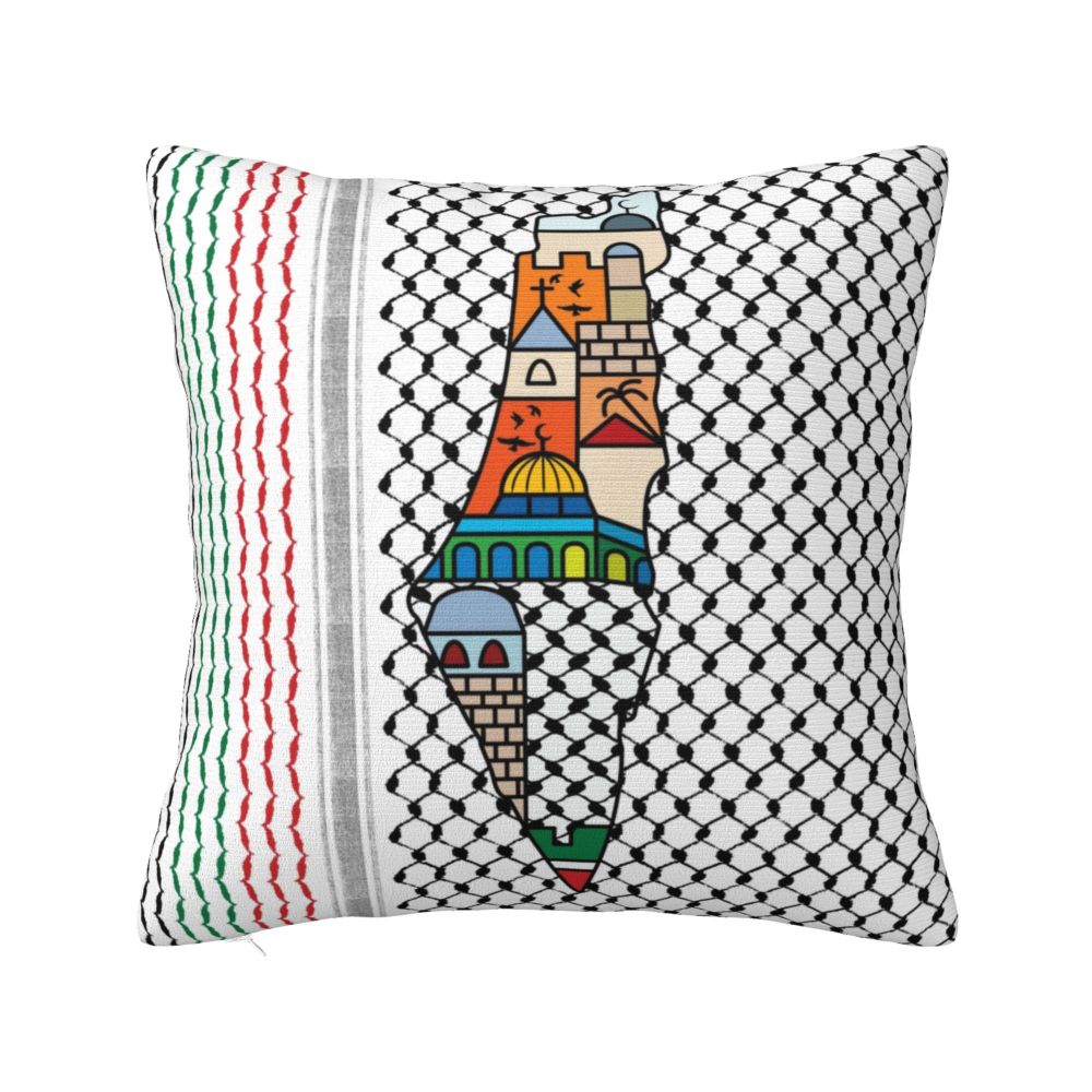 Palestine's Luxury Throw Pillow Case