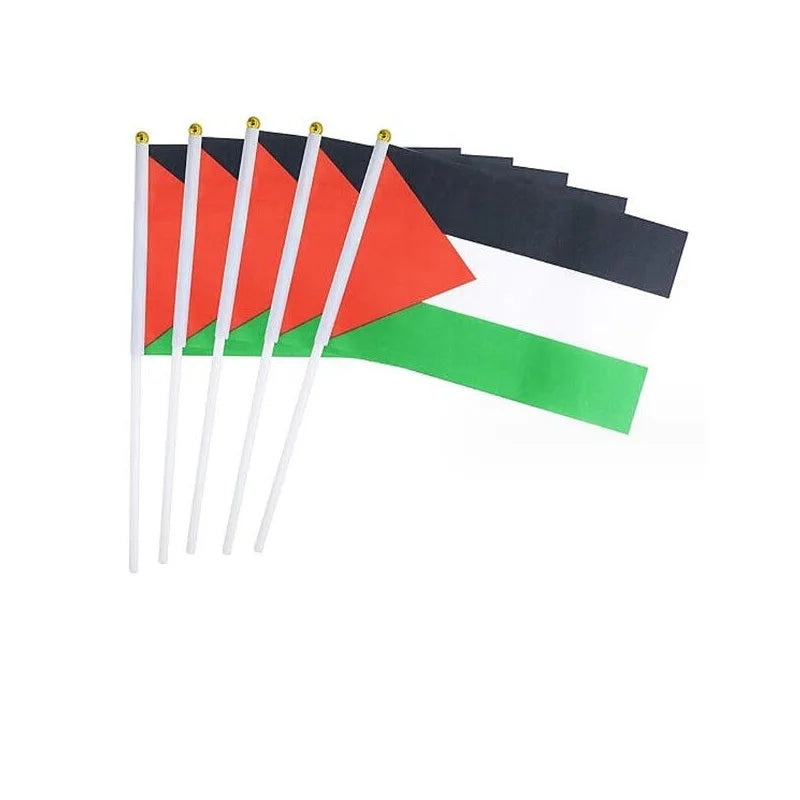 30-150Pcs Small Palestinian Flag