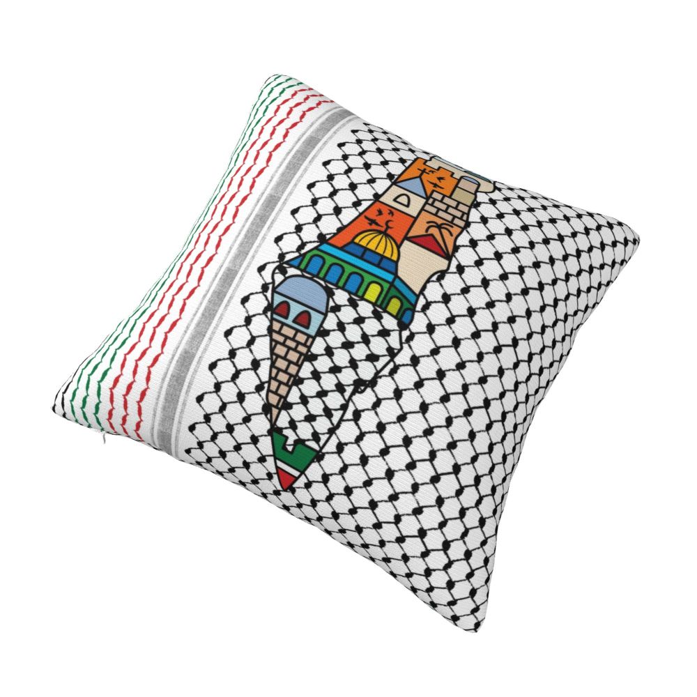 Palestine's Luxury Throw Pillow Case