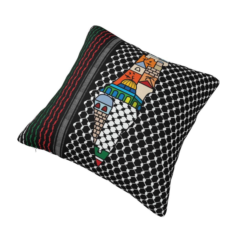 Palestine's Luxury Throw Pillow Case