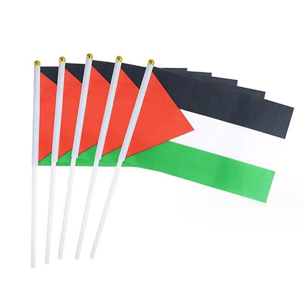 30-150Pcs Small Palestinian Flag