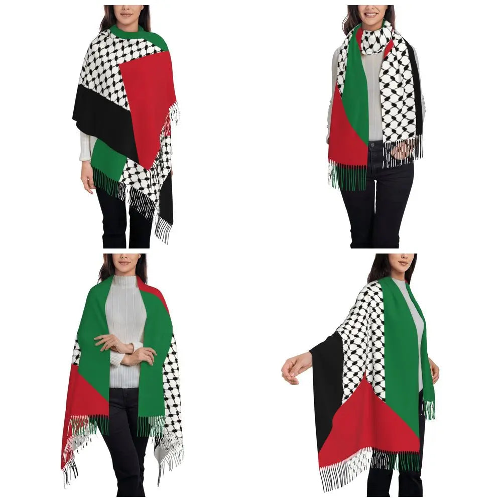 Palestine Flag Shawl