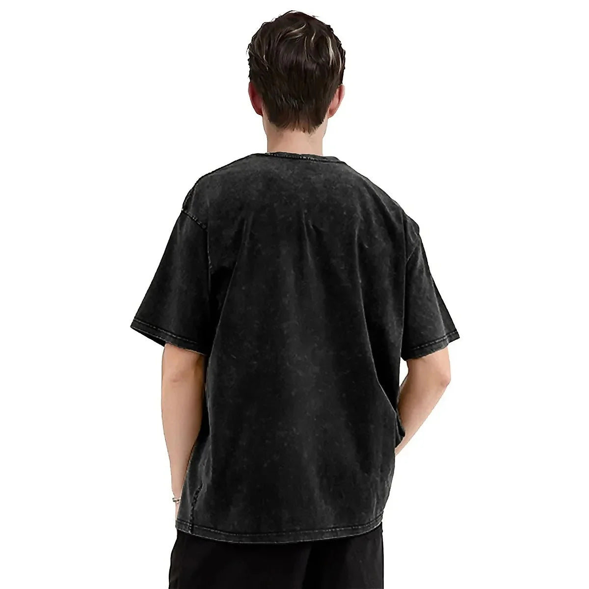 Oversized Washed T-Shirt Arabic Calligraphy