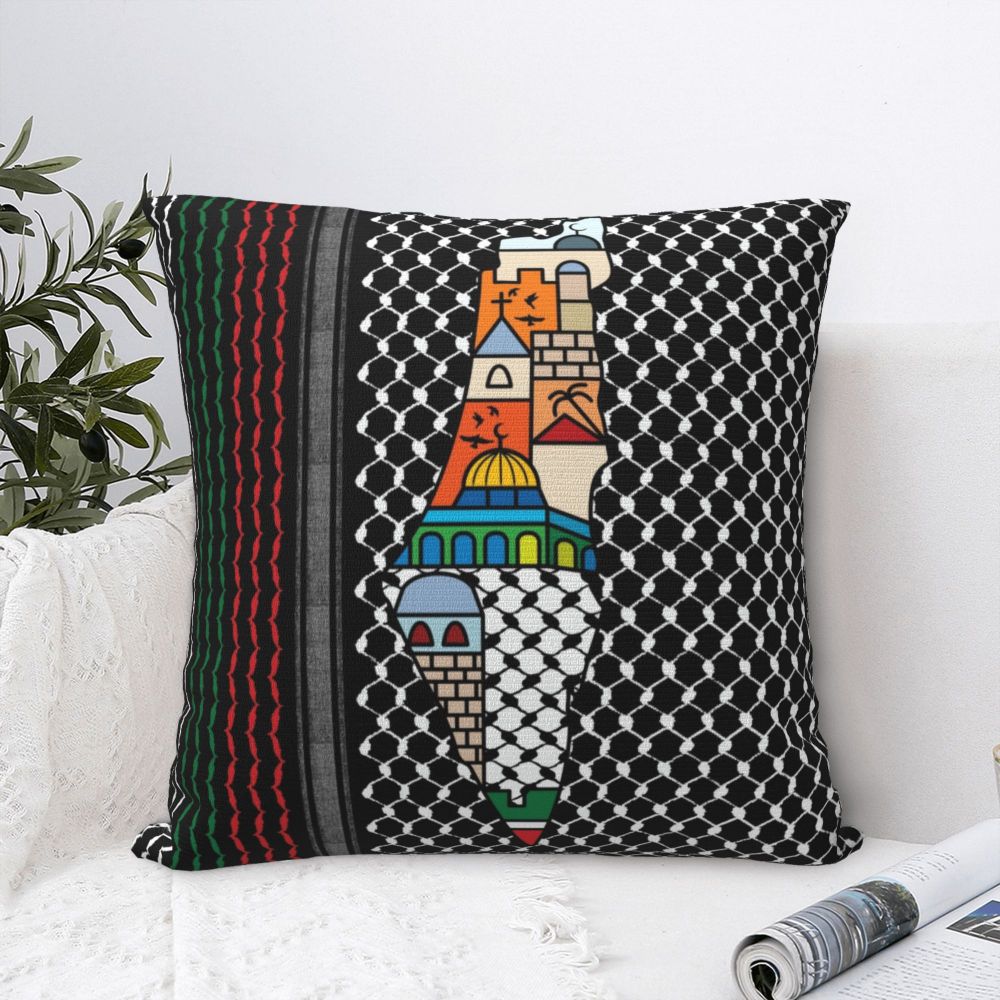 Palestine's Luxury Throw Pillow Case