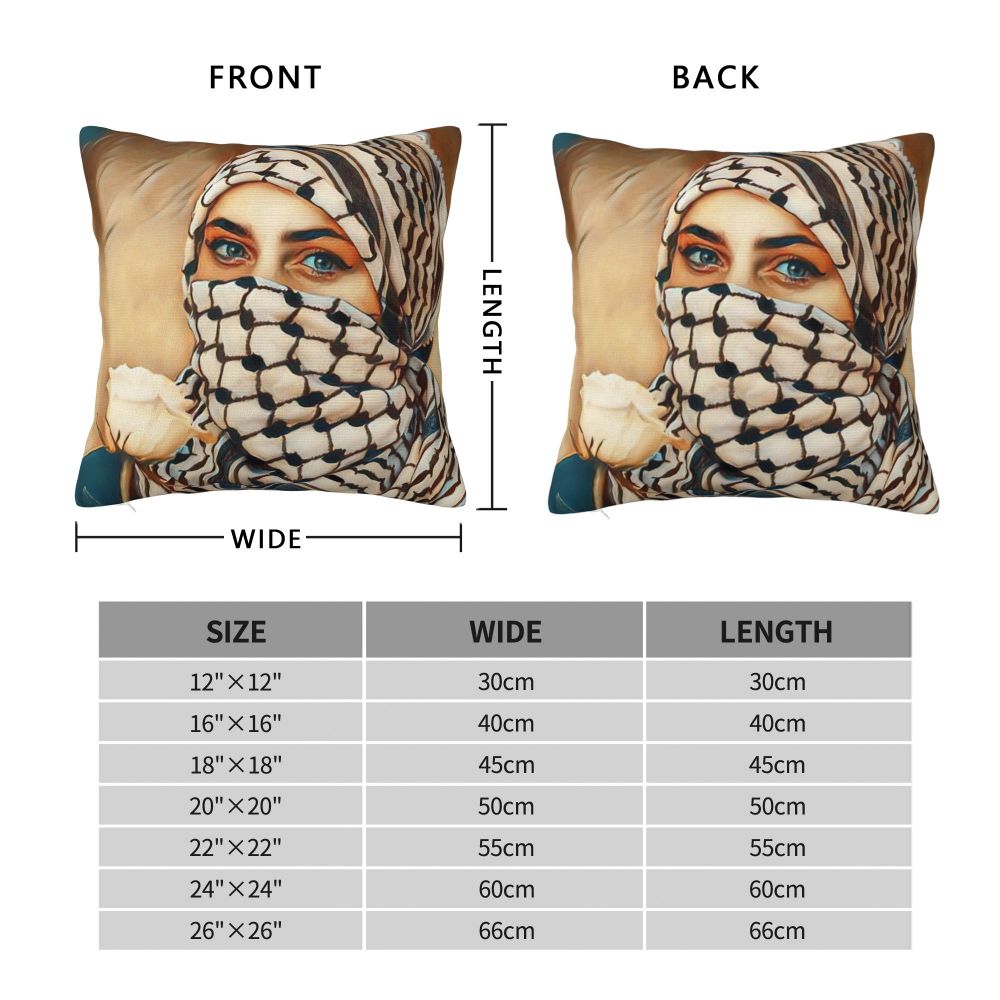 Palestine's Luxury Throw Pillow Case