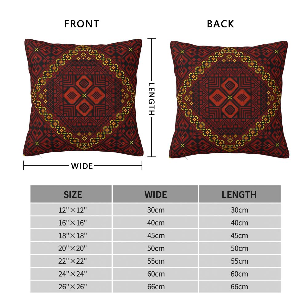 Palestine's Luxury Throw Pillow Case