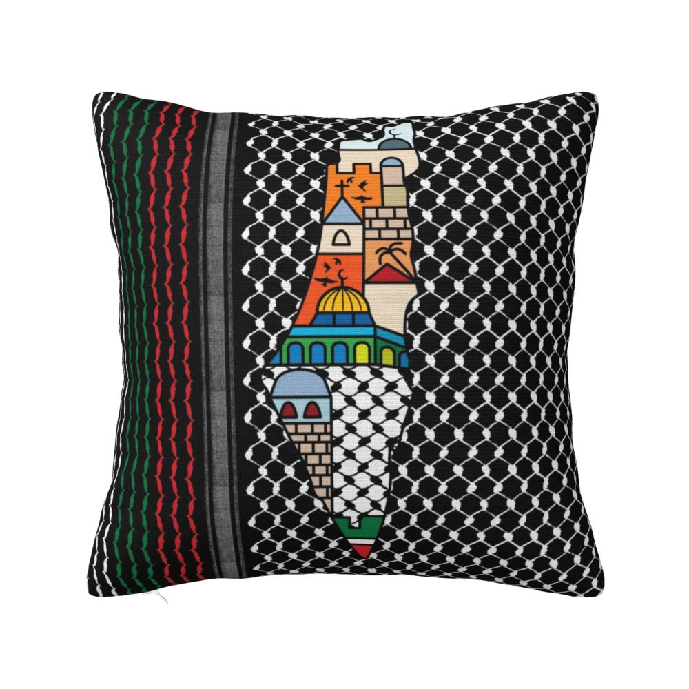 Palestine's Luxury Throw Pillow Case