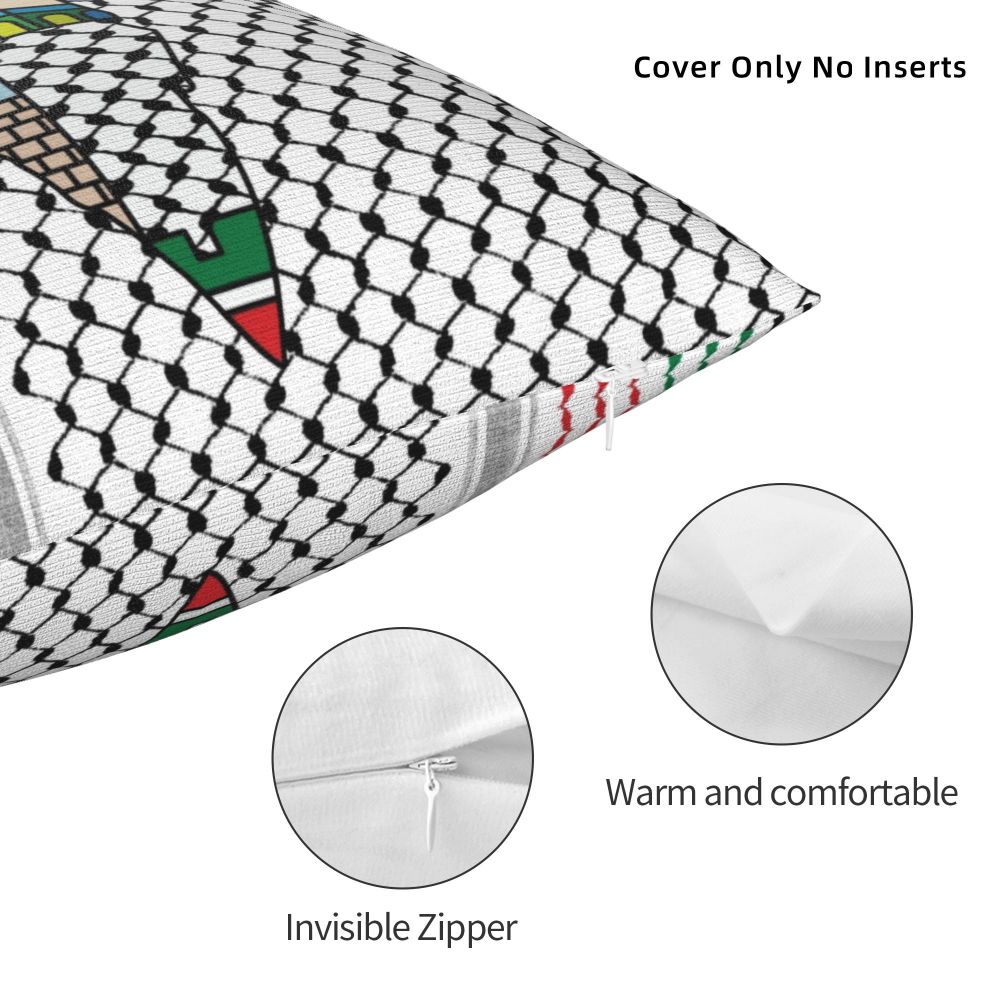 Palestine's Luxury Throw Pillow Case