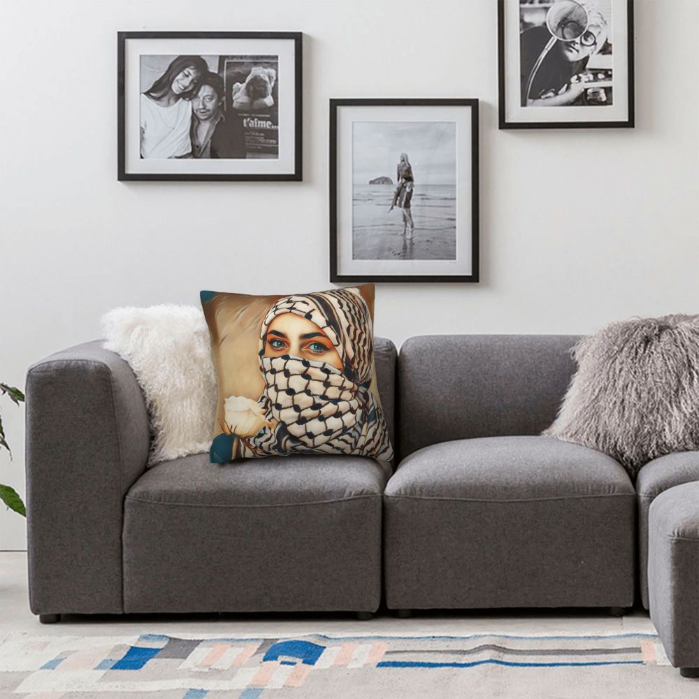 Palestine's Luxury Throw Pillow Case