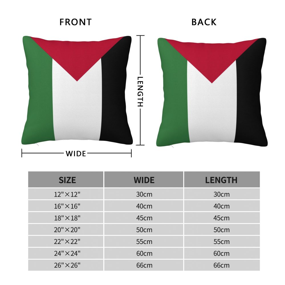 Palestine's Luxury Throw Pillow Case